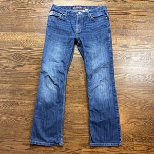 Cinch Men's Blue Bootcut Jeans